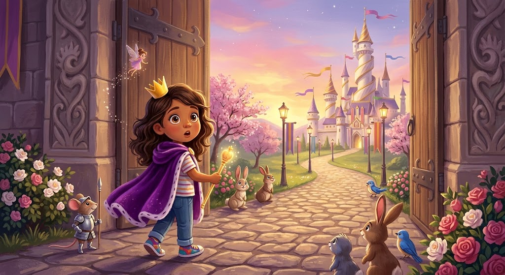 Sample book page - magic kingdom